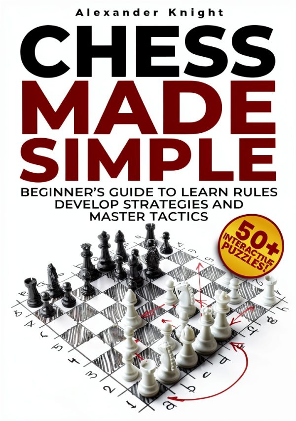Chess Puzzle Book for Teens – VB Creative Publishing eBook, 188 Pages-0